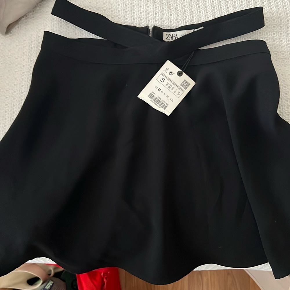 Zara Black Mini Skirt